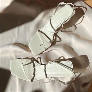 Zara Low Heel Sandal
